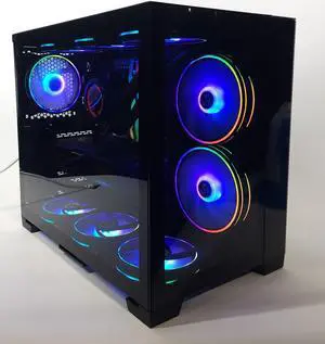 Gaming PC - Ryzen 7 7700X 5.4GHz - GeForce RTX 4070 Super 12GB - 32GB DDR5 RAM - 1TB NVME M.2 SSD (Solid State Drive) - 750W 80+ Platinum PSU - Wi-Fi - Desktop Computer Gaming PC - Ryzen 7 7700X 5.4GHz - GeForce RTX 4070 Super 12GB - 32GB DDR5 RAM - 1TB NVME M.2 SSD (Solid State Drive) - 750W 80+ Platinum PSU - Wi-Fi - Desktop Computer