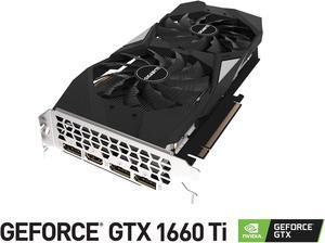 GIGABYTE GeForce GTX 1660 Ti Windforce 6GB GDDR6 GV-N166TWF2-6GD Video Graphic Card GPU