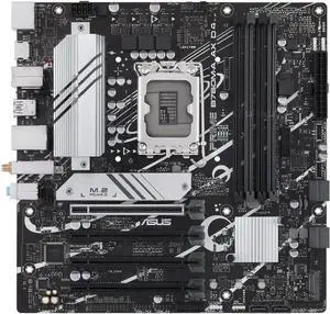 ASUS PRIME B760M-A AX D4 Intel LGA 1700 B760 MicroATX M.2 Desktop Motherboard A