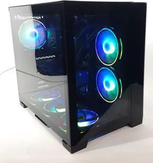 Gaming PC - i7-14700K with Copper IHS 5.6GHz - GeForce RTX 4070 Ti Super 12GB - 32GB DDR5 RAM - 1TB NVME M.2 SSD (Solid State Drive) - 850W 80+ Gold PSU - Wi-Fi - Desktop Computer Gaming PC - i7-14700K with Copper IHS 5.6GHz - GeForce RTX 4070 Ti Super 12GB - 32GB DDR5 RAM - 1TB NVME M.2 SSD (Solid State Drive) - 850W 80+ Gold PSU - Wi-Fi - Desktop Computer