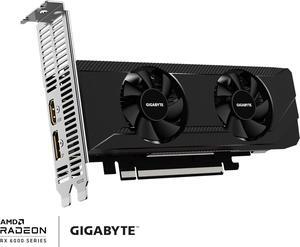 GIGABYTE Radeon RX 6400 Low Profile 4GB GDDR6 GV-64D6-4GL Video Graphic Card GPU