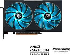 PowerColor Radeon RX 6600 XT HellHound 8GB GDDR6 AXRX 6600XT 8GBD6-3DHL-OC Video Graphic Card GPU