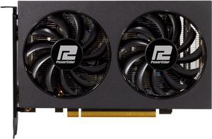 PowerColor Radeon RX 6500 XT Fighter 4GB GDDR6 AXRX 6500XT 4GBD6-DH-OC Video Graphic Card GPU