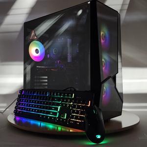iBUYPOWER IBP SLATE5MR 214I i5-11400F 8GB 512GB SSD RX 570 Win10 Desktop PC
