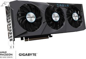 GIGABYTE Radeon RX 6600 XT Eagle 8GB GDDR6 GV-R66XTEAGLE-8GD Video Graphic Card GPU