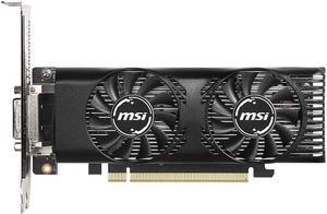 MSI GeForce GTX 1650 OC Low Profile 4GB GDDR5 1650 4GT LP OC Video Graphic Card GPU