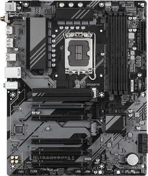 GIGABYTE B760 DS3H AC DDR5 Intel LGA 1700 B760 ATX M.2 Desktop Motherboard A