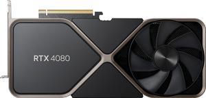 NVIDIA GeForce RTX 4080 Founders Edition 16GB GDDR6X PG136E Video Graphic Card GPU