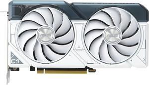 ASUS GeForce RTX 4060 8GB Dual White OC GDDR6 Video Graphics Card GPU