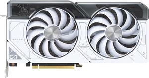 ASUS GeForce RTX 4070 12GB White OC GDDR6X Video Graphics Card GPU