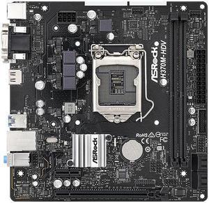Asrock Intel H370M-HDV Socket LGA 1151 ATX DDR4 Motherboard