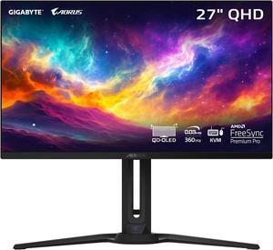 GIGABYTE AORUS FO27Q3-27" QD OLED QHD 2560x1440 360Hz .03ms Gaming Monitor