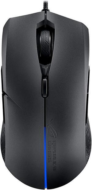 ASUS ROG Strix Evolve Aura RGB USB Wired Optical Ergonomic Ambidextrous Gaming Mouse (7200 DPI)