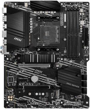MSI B550-A PRO AMD Socket B550 AM4 ATX M.2 Desktop Motherboard A
