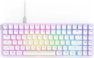NZXT Function 2 MiniTKL KB-002NW-US TKL Optical Switches White Gaming Keyboard