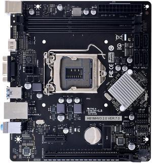Biostar H81MHV3 2.0 Intel H81 LGA 1150 MicroATX Desktop Motherboard