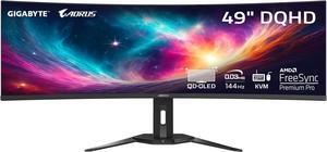 Gigabyte AORUS CO49DQ QD-OLED 49" 144 Hz 5120 x 1440 Curved Gaming Monitor