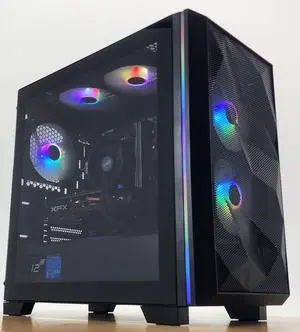 Gaming PC Ryzen 3 2300X 16GB RAM 256GB SSD + 1TB HDD RX 580 8GB Win11 Computer