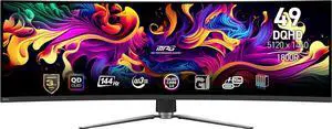 MSI MPG 491CQP QD-OLED QD-OLED 49 in 144 Hz 5120 x 1440 Curved (Gaming Monitor)