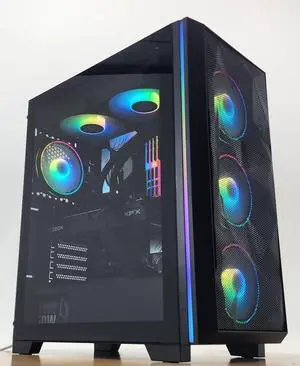 Gaming PC Ryzen 9 5950X 32GB RAM 1TB SSD RX 7600 XT 16GB Windows 11 Computer