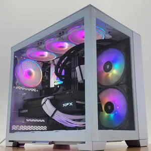 Gaming PC Ryzen 7 5700X3D 32GB RAM 2TB SSD RX 9070 XT 16GB Windows 11 Computer