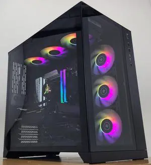 Gaming PC Ryzen 7 9700X 32GB RAM 1TB SSD RX 7800 XT 16GB Windows 11 Computer