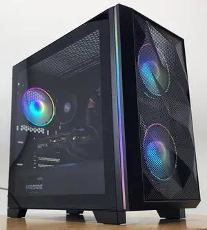 Gaming PC Ryzen 3 4100 16GB RAM 500GB SSD RX 580 8GB Windows 11 Computer