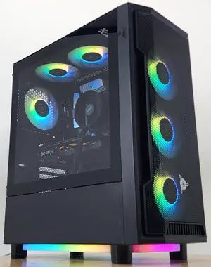 Gaming PC Ryzen 7 3700X 16GB RAM 512GB SSD RX 580 8GB Windows 11 PC