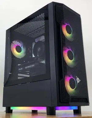 Gaming PC Ryzen 3 4100 16GB RAM 512GB SSD RTX 3050 6GB Windows 11 Computer