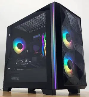 Gaming PC Ryzen 5 3600 16GB RAM 256GB SSD + 1TB HDD RTX 3050 8GB Win11 Computer