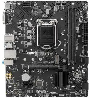 MSI PRO H510M-B Intel LGA 1200 DDR4 Mirco-ATX Desktop Motherboard