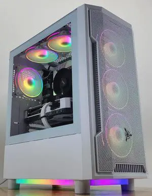 Gaming PC Ryzen 5 5500 16GB RAM 512GB SSD RTX 4060 8GB Windows 11 Computer