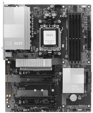MSI PRO B840-P WIFI AMD AM5 DDR5 ATX Desktop Motherboard