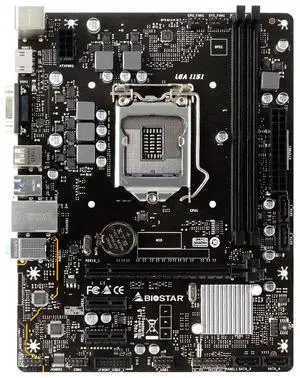 Biostar H310MHP Intel LGA 1151 H310 MicroATX Desktop Motherboard