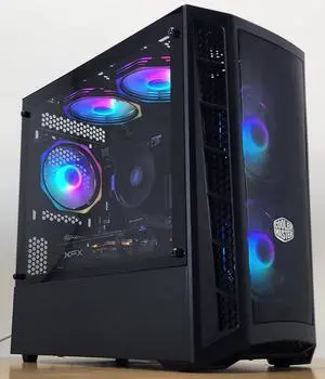 Gaming PC Ryzen 5 2600 16GB RAM 256GB SSD+1TB HDD RX 570 8GB Windows 11 Computer