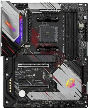 ASRock B550 PG Velocita AMD AM4 ATX DDR4 Desktop Motherboard