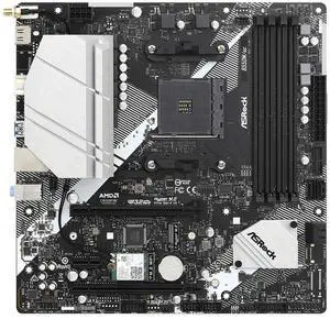 ASRock B550M-AC AMD AM4 MicroATX DDR4 Desktop Motherboard