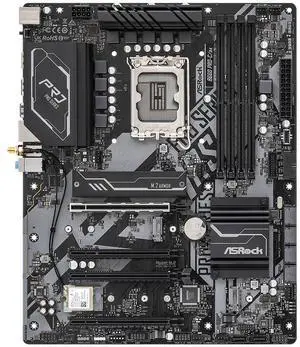 ASRock B660 Pro-C-ax Intel LGA 1700 B660 ATX M.2 Desktop Motherboard