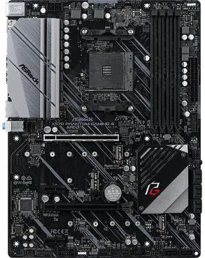 ASRock X570 PHANTOM GAMING 4 AMD Socket X570 AM4 ATX M.2 Desktop Motherboard B