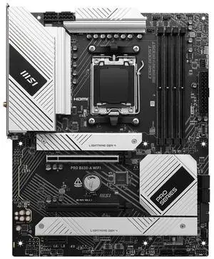 MSI PRO B650-A WIFI AMD AM5 ATX DDR5 Desktop Motherboard
