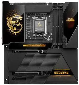 MSI MEG Z890 GODLIKE Intel LGA 1851 E-ATX DDR5 Desktop Motherboard