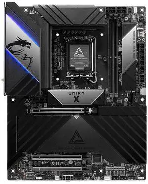 MSI MEG Z890 UNIFY-X Intel LGA 1851 ATX DDR5 Desktop Motherboard