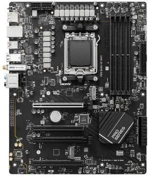 MSI PRO B650-VC WIFI III AMD AM5 ATX DDR5 Desktop Motherboard