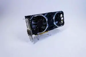 AMD Radeon RX 580 8GB Dual Fan Black/Silver PCIe Video Gaming Graphics Card GPU