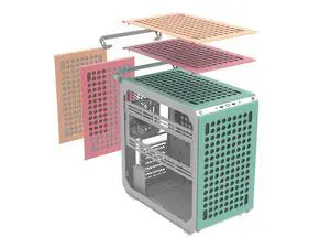 Cooler Master Qube 500 Q500-DGNN-S00 Green ATX Mid Tower Desktop Computer Case Cooler Master Qube 500 Q500-DGNN-S00 Green ATX Mid Tower Desktop Computer Case