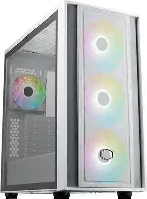 Cooler Master Masterbox 600 White MB600-WGNN-S00 ATX Mid Desktop Computer Case Cooler Master Masterbox 600 White MB600-WGNN-S00 ATX Mid Desktop Computer Case