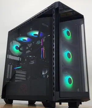 Gaming PC Ryzen 7 5700X 16GB RAM 1TB SSD RX 9060 8GB Windows 11 Computer Gaming PC Ryzen 7 5700X 16GB RAM 1TB SSD RX 9060 8GB Windows 11 Computer