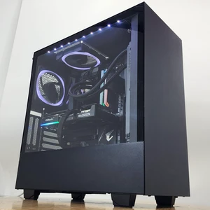 Gaming PC Ryzen 5 5600X 16GB RAM 500GB SSD RX 9060 8GB Windows 11 Computer Gaming PC Ryzen 5 5600X 16GB RAM 500GB SSD RX 9060 8GB Windows 11 Computer