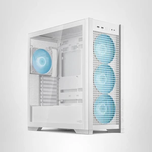 ASUS TUF Gaming GT302 ARGB White ATX Mid Tower Computer Case ASUS TUF Gaming GT302 ARGB White ATX Mid Tower Computer Case