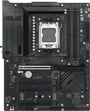 ASUS X870 MAX GAMING WIFI7 AMD X870 AM5 DDR5 ATX Desktop Motherboard ASUS X870 MAX GAMING WIFI7 AMD X870 AM5 DDR5 ATX Desktop Motherboard